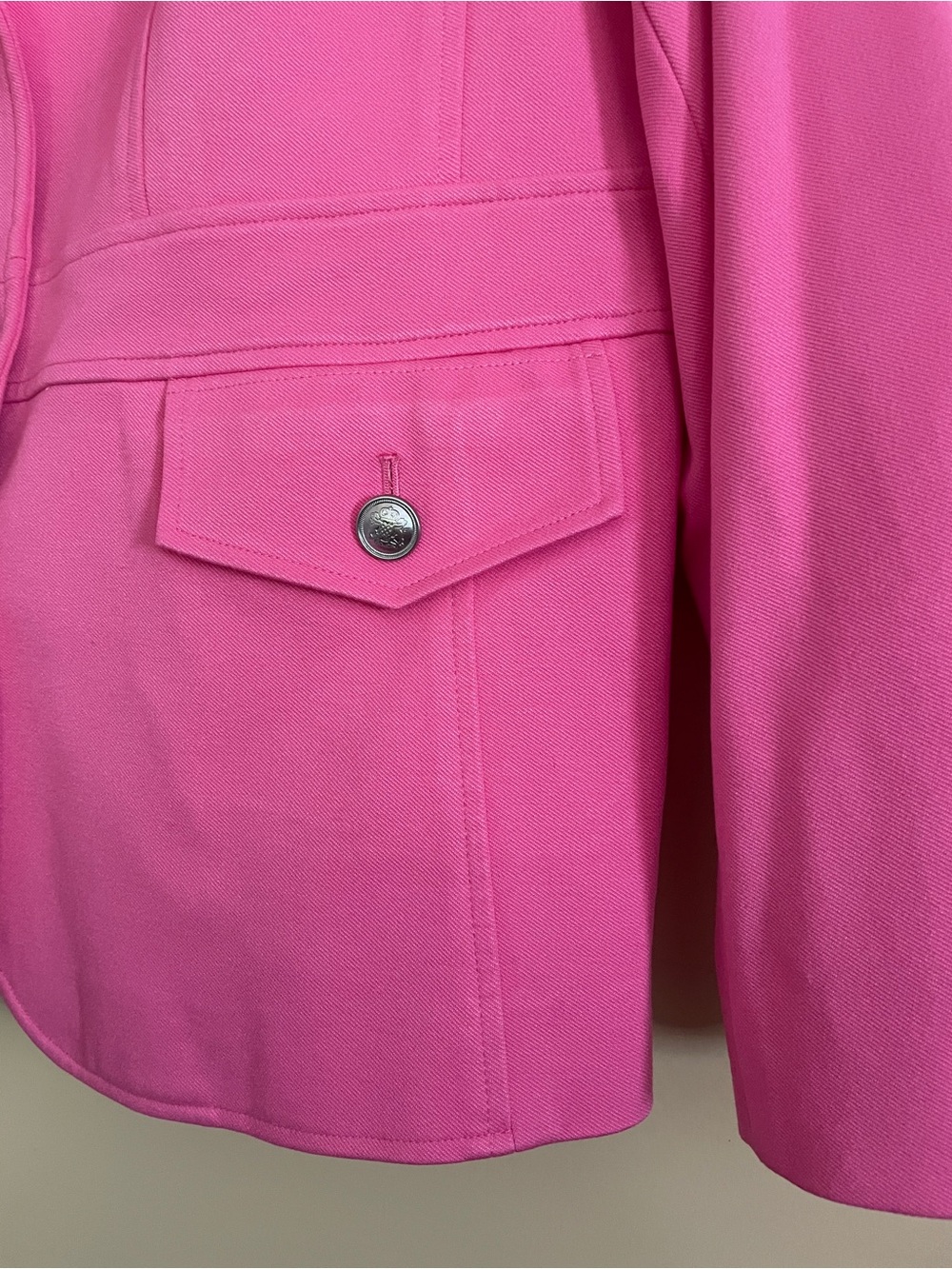 Talbots Pink Jacket Blazer Women's Size 16 Office Business Casual - Picture 6 of 11